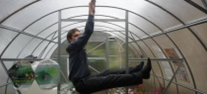 Конструкция теплицы из поликарбоната на металлическом каркасе