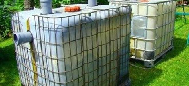 Простой септик для дачи своими руками