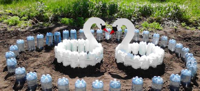 Как можно использовать пластиковые бутылки на даче