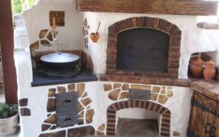 Чем оштукатурить печь на даче